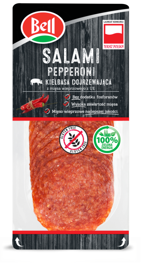 3052508- salami pepperoni dojrzewające 50g folia